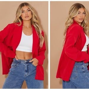 PENDLETON Red Wool Blazer